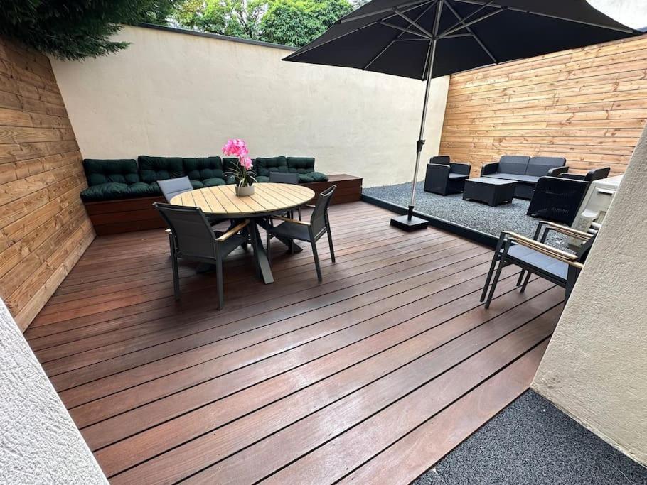 Le Briand Appartement 4Etoiles Nancy Thermal Cosy Avec Terrasse Wifi Exterior photo